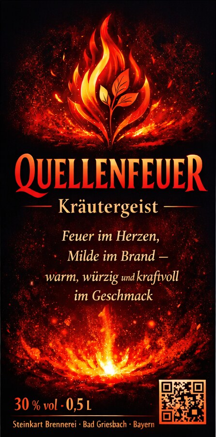 Etikett Quellenfeuer